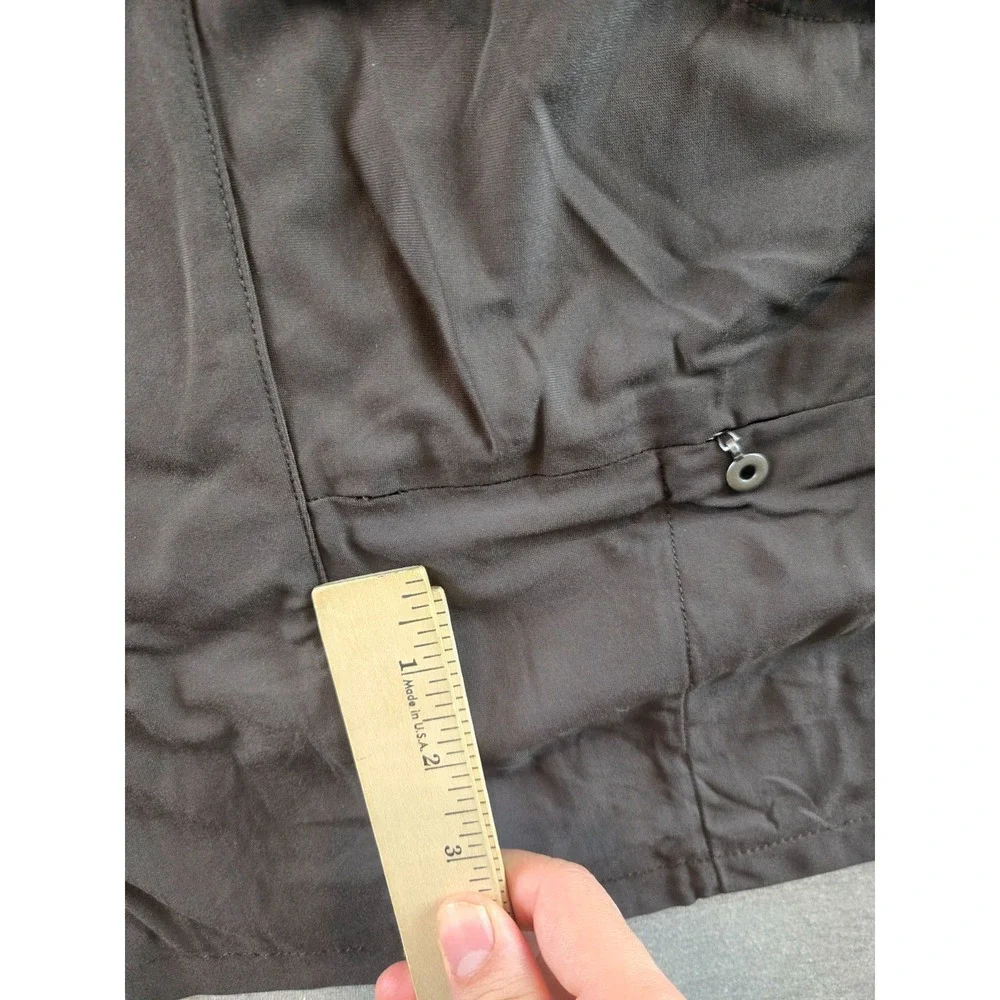 Vtg Marithe Francois Girbaud Raver Skirt 28W 5 Retro Black Mermaid Cargo‎ 90's
